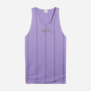 Puma Melo Alwayz On 1 M – Abbigliamento Basket – Uomo – Viola