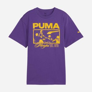 Puma Hoops2 Jr – T-shirt – Viola