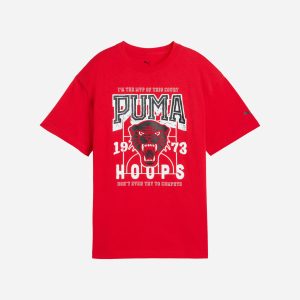 Puma Rage1 Jr – T-shirt – Rosso