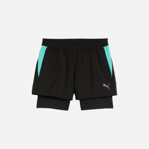 Puma Padel W – Bottom Tennis – Donna – Nero