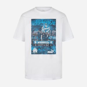 Puma Olympique De Marsiglia Ftblnrgy+24-25 M – Abbigliamento Calcio Ufficiale – Uomo – Color Mix