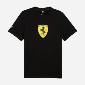 Puma Ferrari Colored Big Shield M – Fanwear – Uomo – Nero