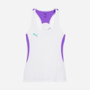 Puma Individual Padel W – T-shirt Tennis – Donna – Bianco