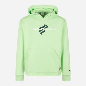 Puma Hoopdreamz Logo M – Felpa – Uomo – Giallo