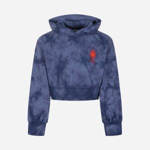 Puma Tie Dye Jr – Felpa – Blu