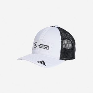 Adidas Mercedes Trucker – Fanwear – Bianco