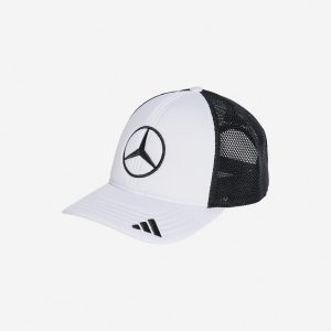 Adidas Mercedes Trucker – Fanwear – Bianco