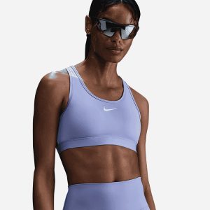 Nike Small Logo Swoosh W – Bra Training – Donna – Lilla