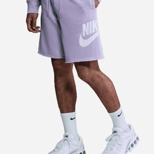Nike Alumni Big Logo M – Pantaloncini – Uomo – Viola