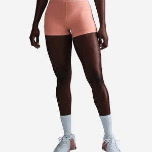Nike Pro High Rise W – Short Training – Donna – Arancione
