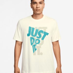 Nike Jdi Logo M – T-shirt – Uomo – Bianco