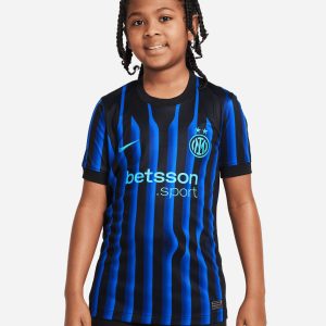 Nike Inter 25-26 Home Stadium Jr – Maglia Calcio Ufficiale – Color Mix
