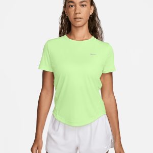 Nike Tempo W – T-shirt Running – Donna – Giallo