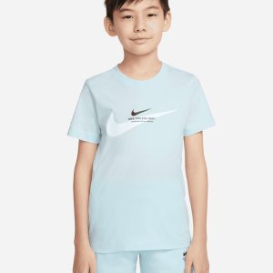 Nike Jersey Graphic Jr – T-shirt – Azzurro