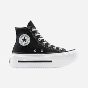 Converse Chuck Taylor All Star Lift Double Stack High W – Scarpe Sneakers – Donna – Nero