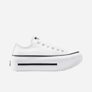 Converse Chuck Taylor All Star Lift Double Stack Ox W – Scarpe Sneakers – Donna – Bianco