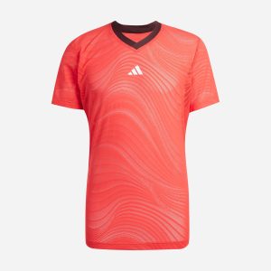Adidas Ao25 M – T-shirt Tennis – Uomo – Rosso