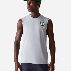 New Era Graphic Celtics M – Canotta Basket – Uomo – Grigio