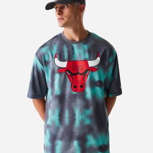 New Era Chicago Bulls M – Maglia Basket – Uomo – Verde