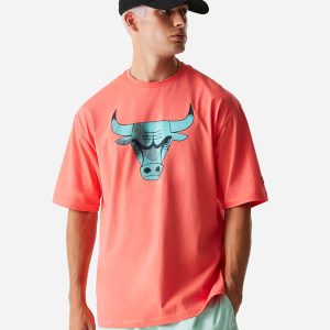 New Era Infill Chicago Bulls M – Maglia Basket – Uomo – Rosa