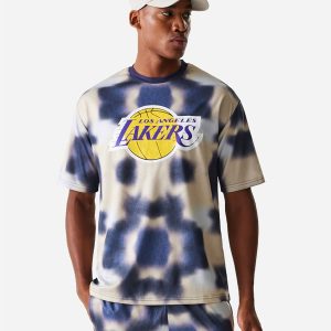 New Era Lakers M – Maglia Basket – Uomo – Beige