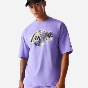 New Era Infill Lakers M – Maglia Basket – Uomo – Viola