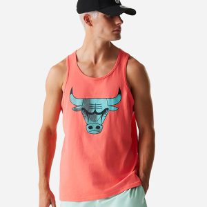 New Era Infill Chicago Bulls M – Canotta Basket – Uomo – Rosa