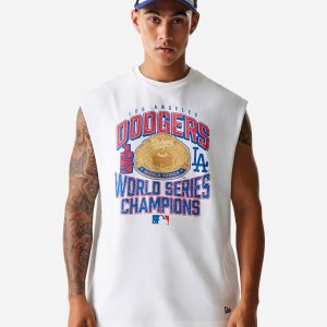 New Era Mlb Los Angeles Dodgers M – Canotta – Uomo – Bianco