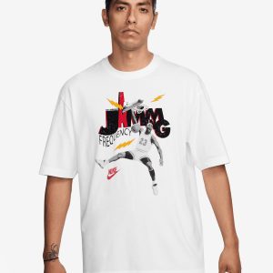 Nike Jordan Jam 85 M – T-shirt – Uomo – Bianco