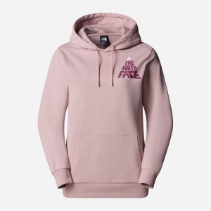 The North Face Logo W – Felpa – Donna – Rosa