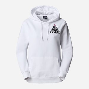 The North Face Logo W – Felpa – Donna – Bianco