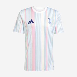Adidas Juventus Prematch 25-26 M – Abbigliamento Calcio Ufficiale – Uomo – Bianco