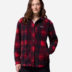Columbia Benton Springs W – Camicia – Donna – Rosso