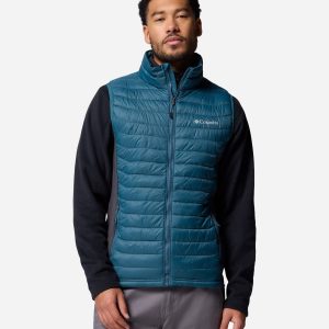 Columbia Powder Pass Hybrid M – Gilet – Uomo – Blu