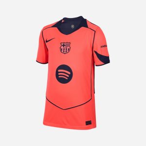 Nike Barca 3rd 25-26 Jr – Maglia Calcio Ufficiale – Color Mix