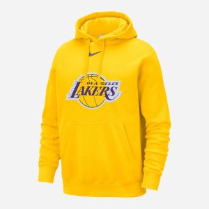 Nike Lakers Club Logo M – Abbigliamento Basket – Uomo – Giallo