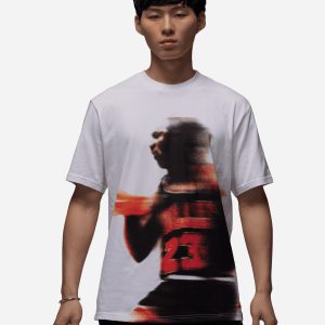 Nike Jordan Micheal M – T-shirt – Uomo – Bianco