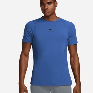 Nike Dri Fit Pro Slim M – T-shirt Training – Uomo – Blu