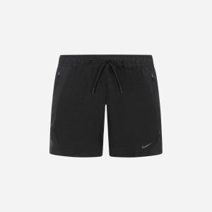 Nike Run 5bf M – Short Running – Uomo – Nero