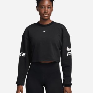 Nike Dri Fit Crew Nk Pro Grx W – Felpa Training – Donna – Nero