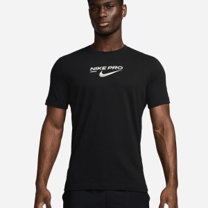 Nike Dri Fit Small Logo Pro M – T-shirt Training – Uomo – Nero