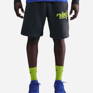 Nike Fl Club Swoosh Sport M – Pantaloncini – Uomo – Antracite