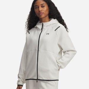 Under Armour Unstoppable W – Felpa – Donna – Bianco