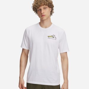 Under Armour Truck Logo M – T-shirt – Uomo – Bianco
