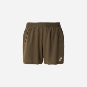 Asics Road 5in M – Short Running – Uomo – Marrone