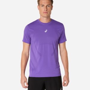 Asics Road Seamless M – T-shirt Running – Uomo – Viola