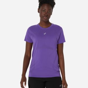 Asics Road Seamless W – T-shirt Running – Donna – Viola