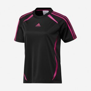 Adidas Teamgeist W – T-shirt – Donna – Nero