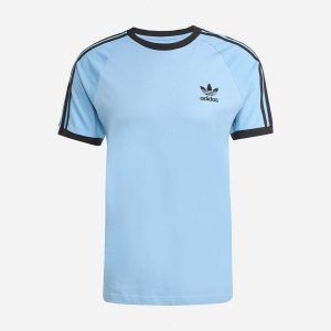 Adidas 3stripes M – T-shirt – Uomo – Azzurro