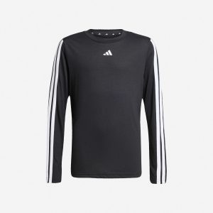 Adidas 3stripes Jr – T-shirt – Nero